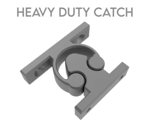 Door Retaining Catch Heavy Duty 3D Models