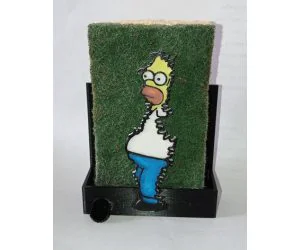 Homer Sponge Holder 3D Models