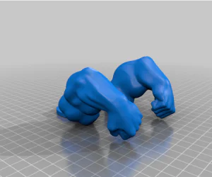 Hulk Chicken Arms 3D Models