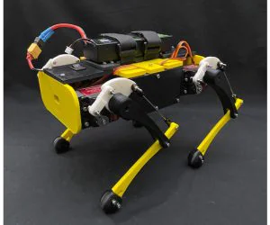 3D Printed Robot Dog 3D Models