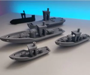 Battle Group Benchy 3D Models