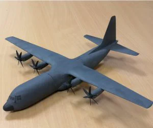 C130 Hercules Cargo Plane 3D Models