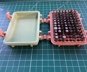 96 Bit Storage Frog Box 3D Models