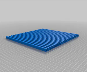 Led Light Strip Rail For Display Cabinets 3D Models