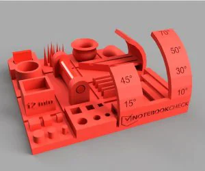 Fdm Printer Benchmark By Notebookcheck 3D Models