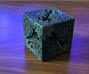 Celtic Gear Cube 3D Models