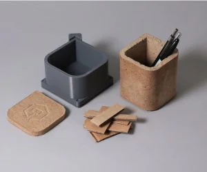 Pulp It Recycled Cardboard Molds 3D Models