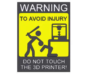 Do Not Touch 3D Models