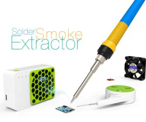 Solder Smoke Extractor 3D Models