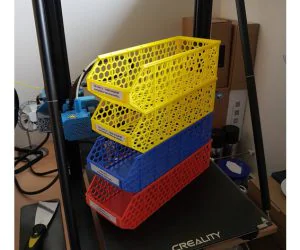 Stackable Baskets V2 “Real” Baskets 3D Models