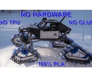 Rc Snow Tracks No Hardware 3D Models