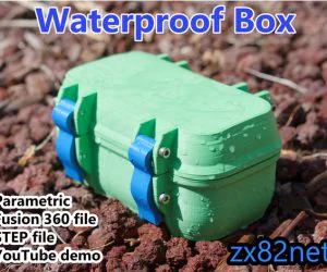 Zx82Net Waterproof Box V2 3D Models