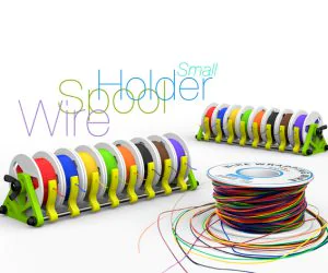 Wire Spool Holder Small 3D Models