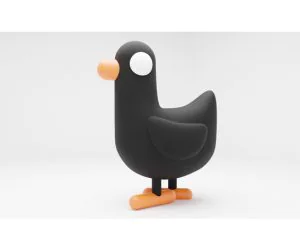 Kurzgesagt Duck 3D Models