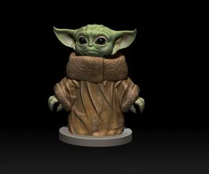 Baby Yoda. 3D Models