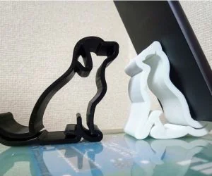 Doggy Phone Holder Reupload 3D Models