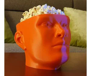 Binge Watchers Popcorn Bowl 3D Models