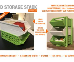 Jd Storage Stack 3D Models