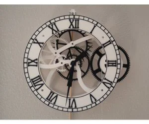 Pendulum Clock Printed In 3D 3D Models