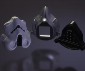 Star Wars Facesarsmask Preventive Experimental ; Chewbacca Stormtooper Darthvader 3D Models