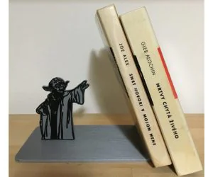 Yoda Book Holder 3D Models