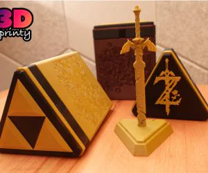 Twist Lock Zelda Box 3D Models