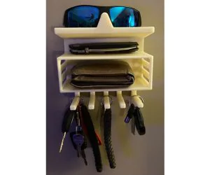 Walletkeyglasses Holder 3D Models