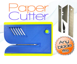 Paper Cutter 3D Models