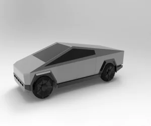 Tesla Cyber Truck Fan Model 3D Models