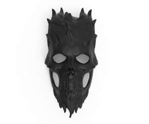 Krampus Demon Mask 3D Models
