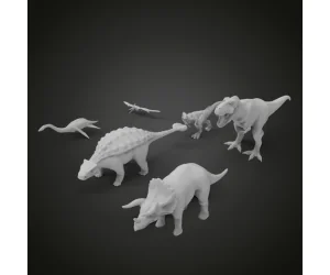 Dino Pack 3D Models
