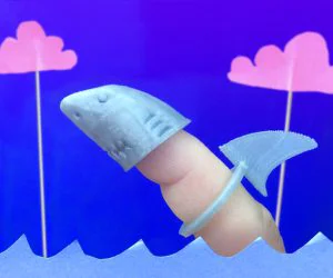 Finger Shark 3D Models