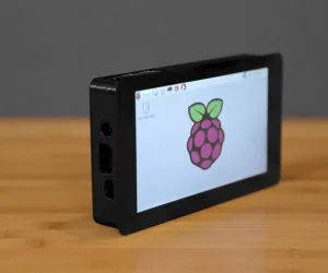 7In Portable Raspberry Pi Multitouch Tablet 3D Models