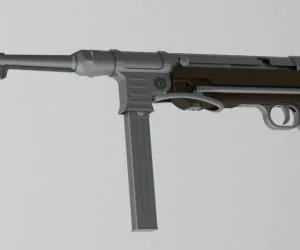 Mp40 Functional Assembly 3D Models