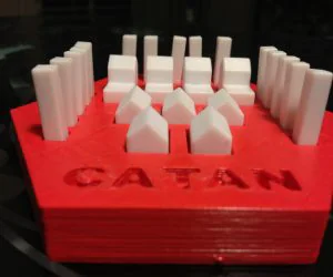 Catan Piece Holder 3D Models