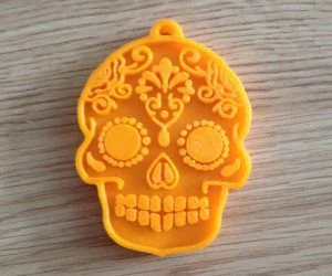 Skull Keychain 3D Models