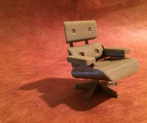 Eames Lounge Chair 3D Models