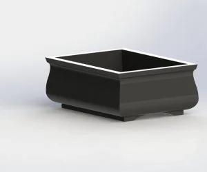 Bonsai Pot Planter 3D Models