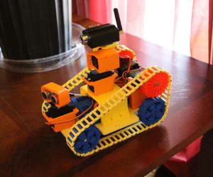 Traxbot An Ezrobot Build 3D Models