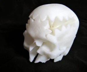 Rotating Skull Gear 3D Models