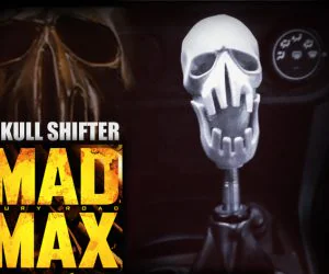 Mad Max Fury Road Shifter Skull 3D Models