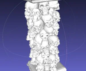 Skull Tower 3D Models
