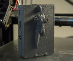 Han Solo In Carbonite Raspberry Pi 2B Case 3D Models