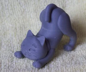 Stretch Cat 3D Models