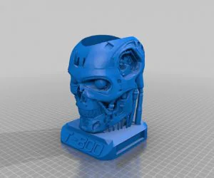 Terminator Pencil Holder 3D Models