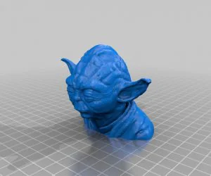 Yoda Bust 3D Models