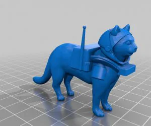 Space Cat 3D Models