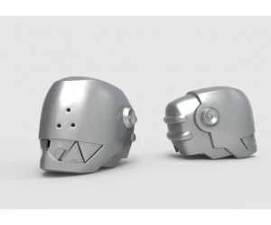 Elfen Lied Antidiclonius Helmet 3D Models