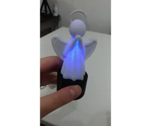 Angel Tea Light Remix 3D Models