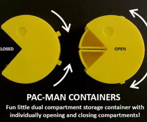 Pacman Containers 3D Models